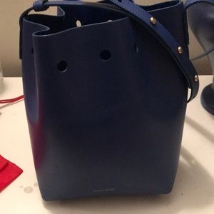 Mansur Gavriel Leather Bucket Bag